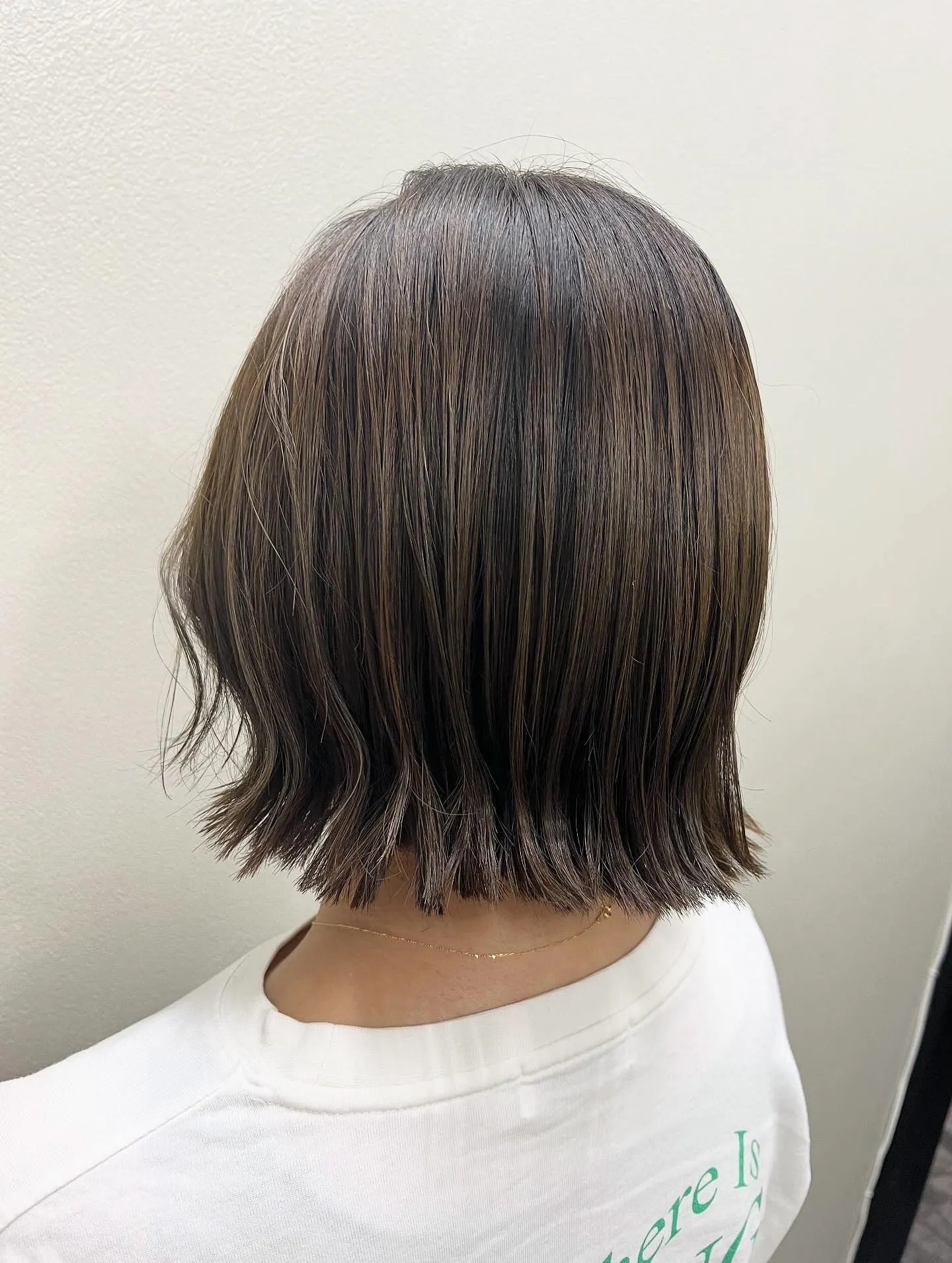 ロングからバッサリショートボブ🫧🤍