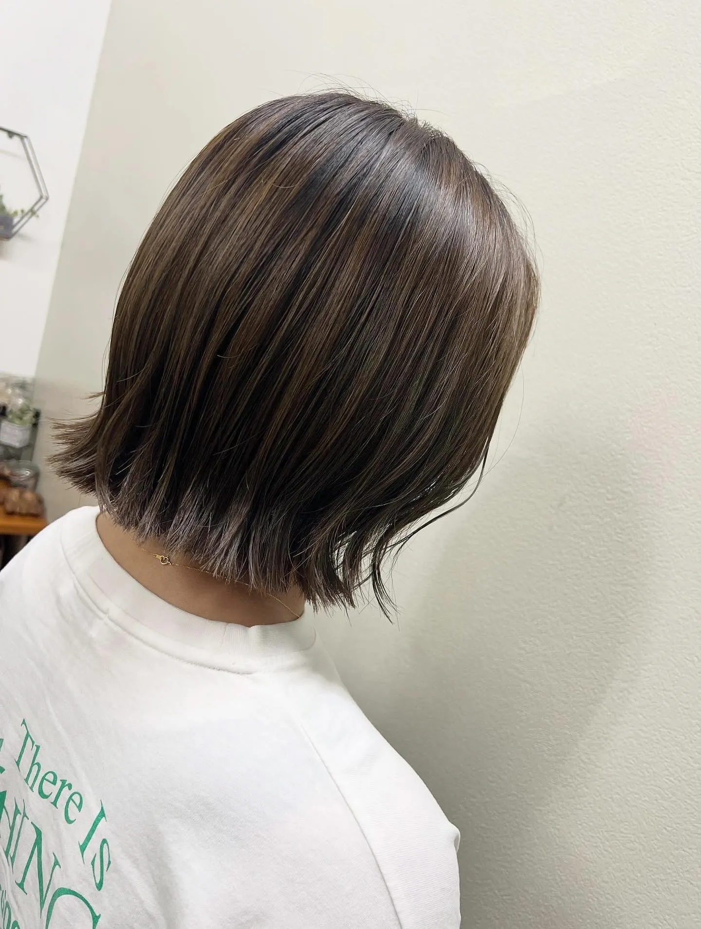 ロングからバッサリショートボブ🫧🤍