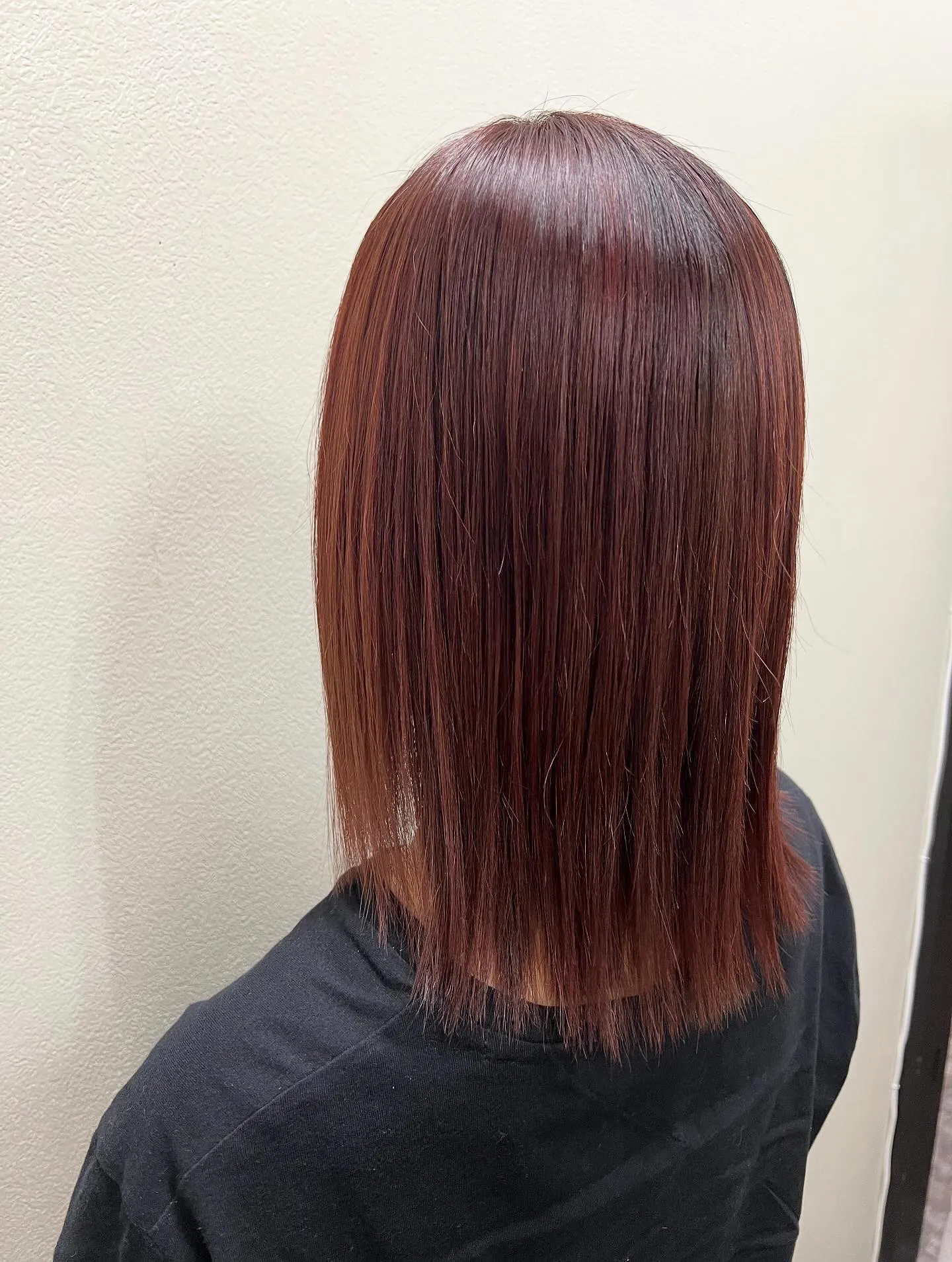 縮毛矯正＋カラー🪄︎︎◝✩